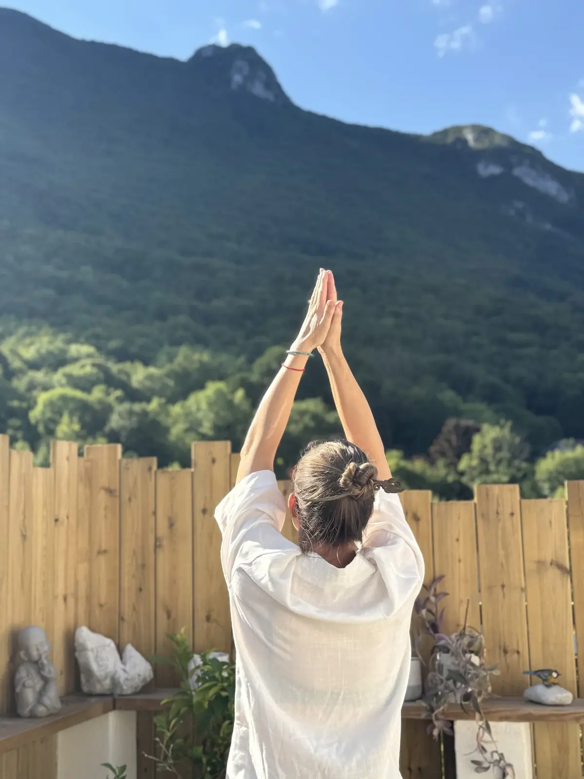 Pratique de Qi Gong en extérieur