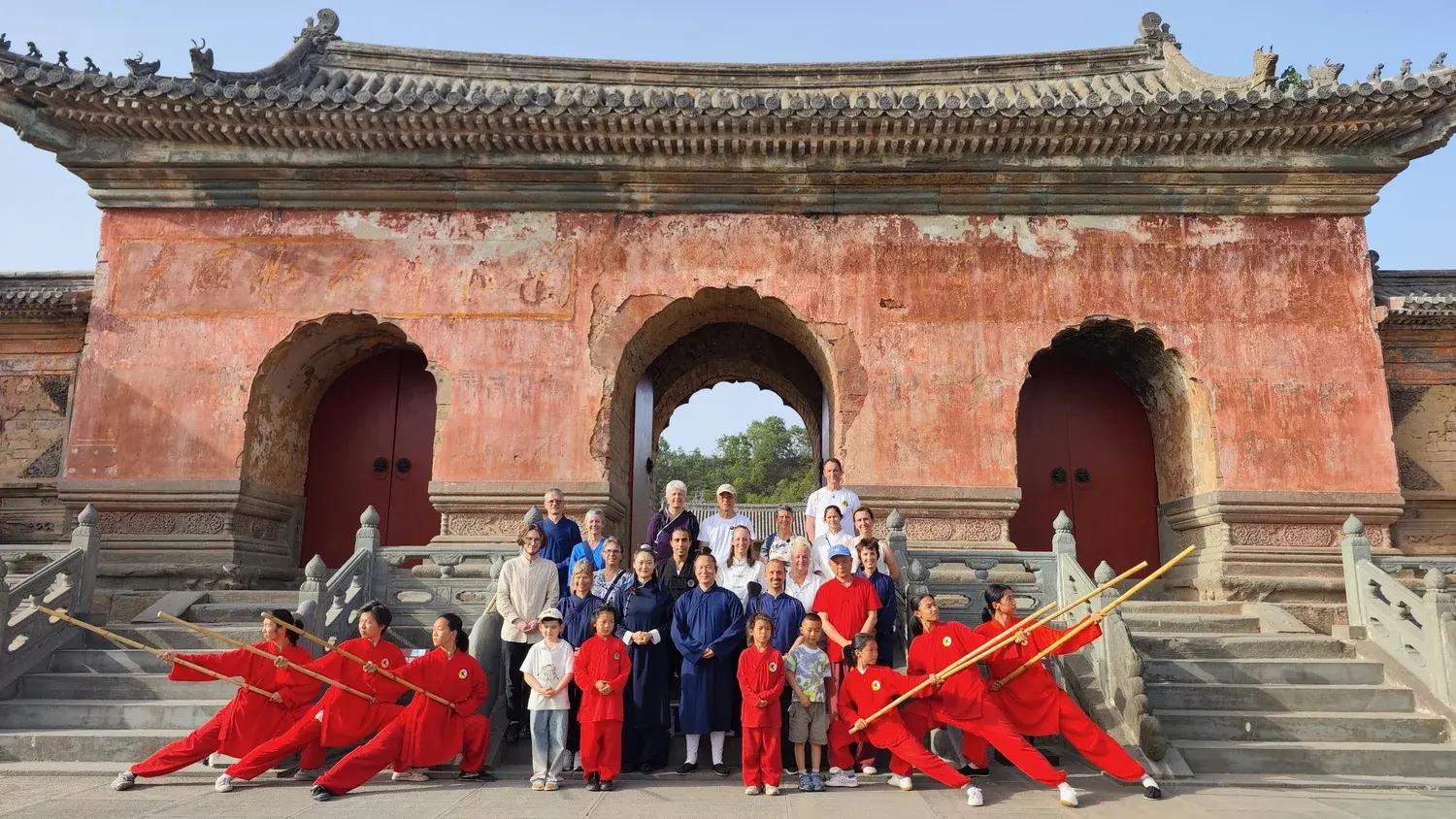 Groupe de pratique de l'association Qibo